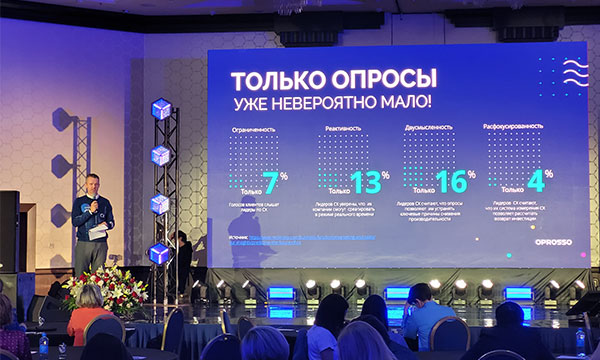 Выступление Oprosso на VII Форуме Мир Клиентского Опыта